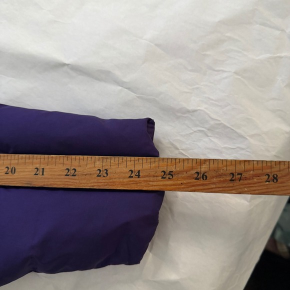 LL‎ Bean Womens Purple Black Trail Downtek Puffer Jacket Coat Winter Pertex  M - Picture 9 of 9